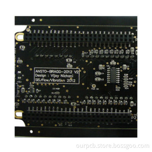 Custom-made Multilayer PCB with LCD for Telecom